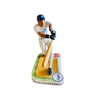 1992 Sports Impressions "Eric Davis - Los Angeles Dodgers" Porcelain Figure & Ba